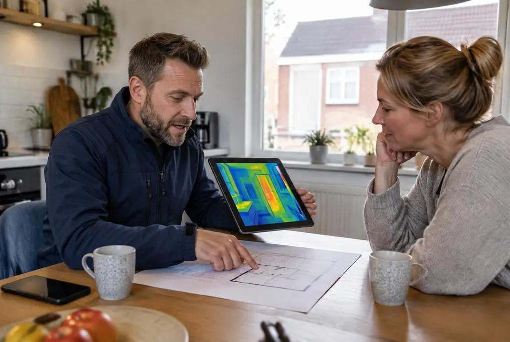 Lekdetectie Buren – bevindingen bespreken aan de keukentafel